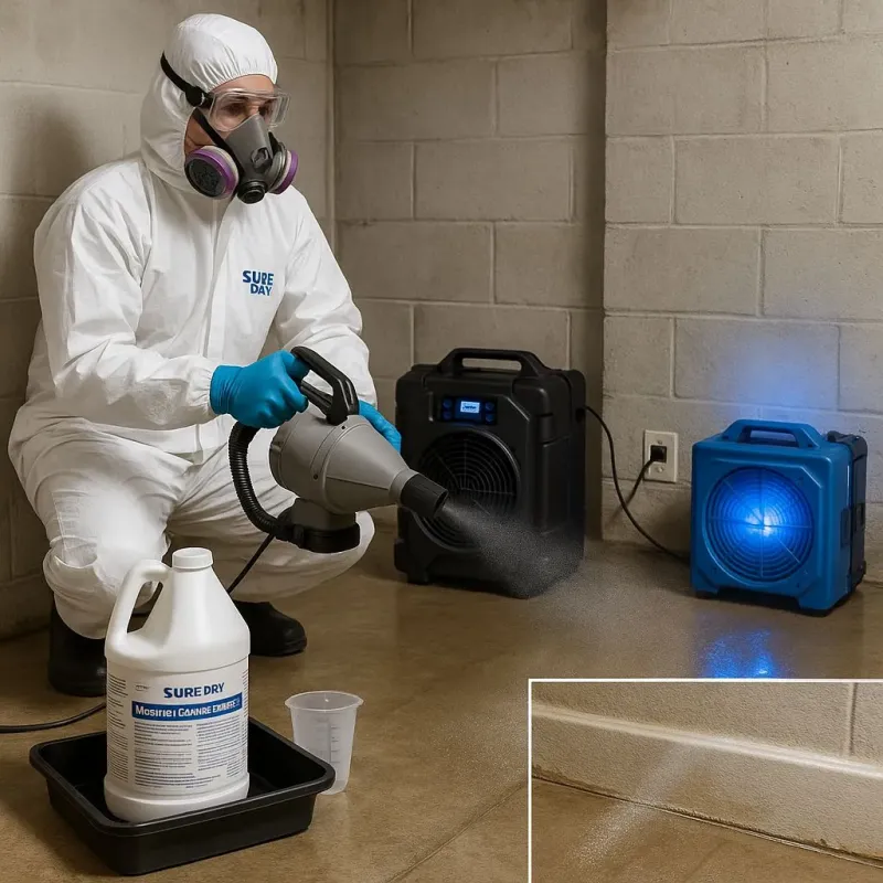 Sanitization and Odor Removal process in Narberth, PA