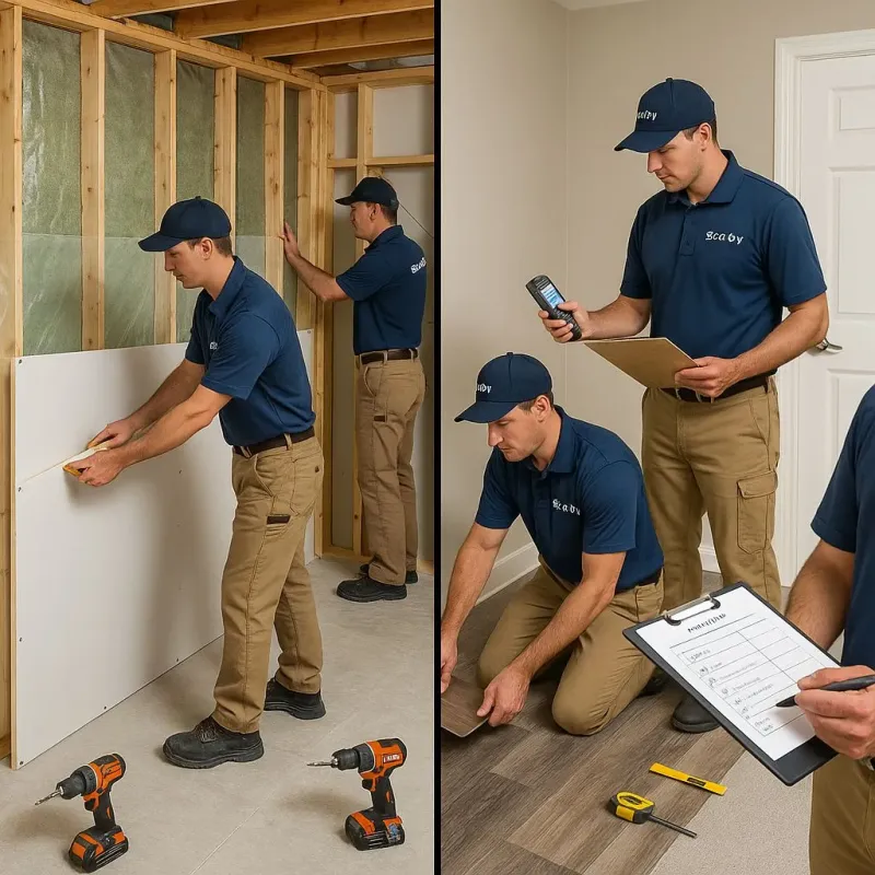Repairs and Reconstruction process in Narberth, PA