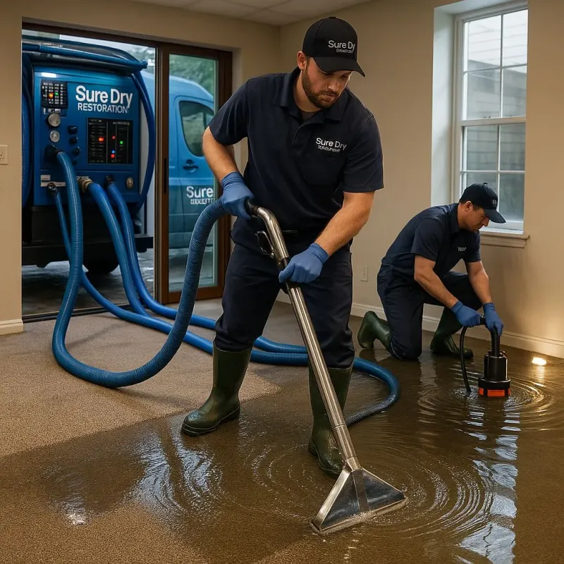 Water Extraction and Removal process in Narberth, PA
